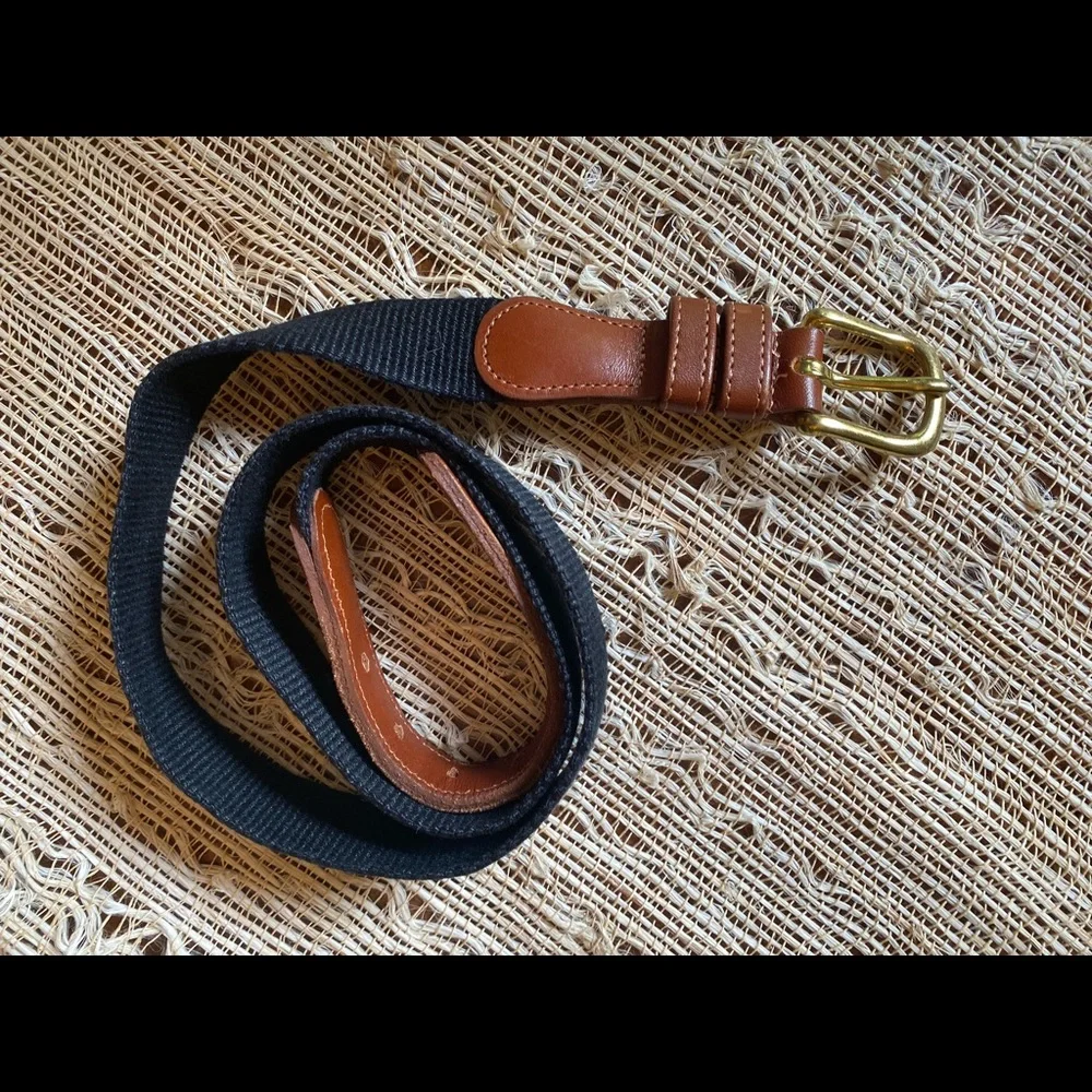 Coach Leather/Fabric Belt